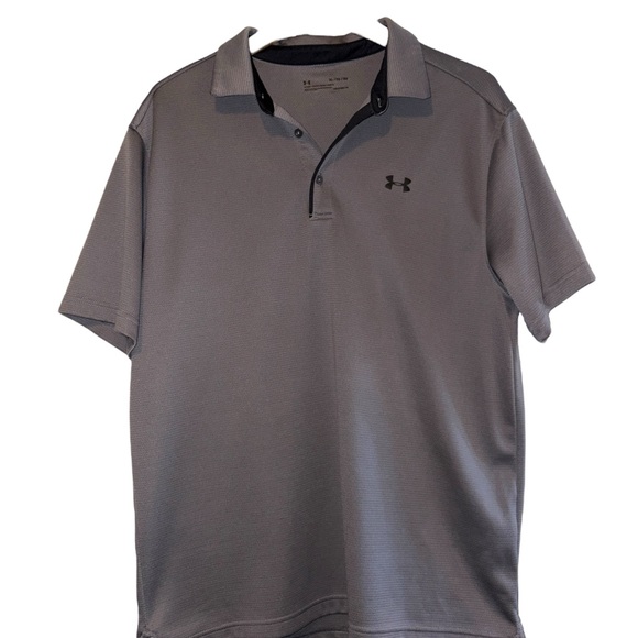 Under Armour Men's Polo Shirt in Charcoal - Picture 1 of 5